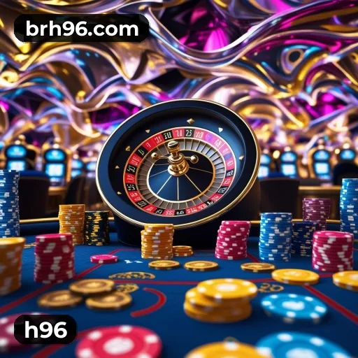 h96 App bonus area with promotional offers and PIX support